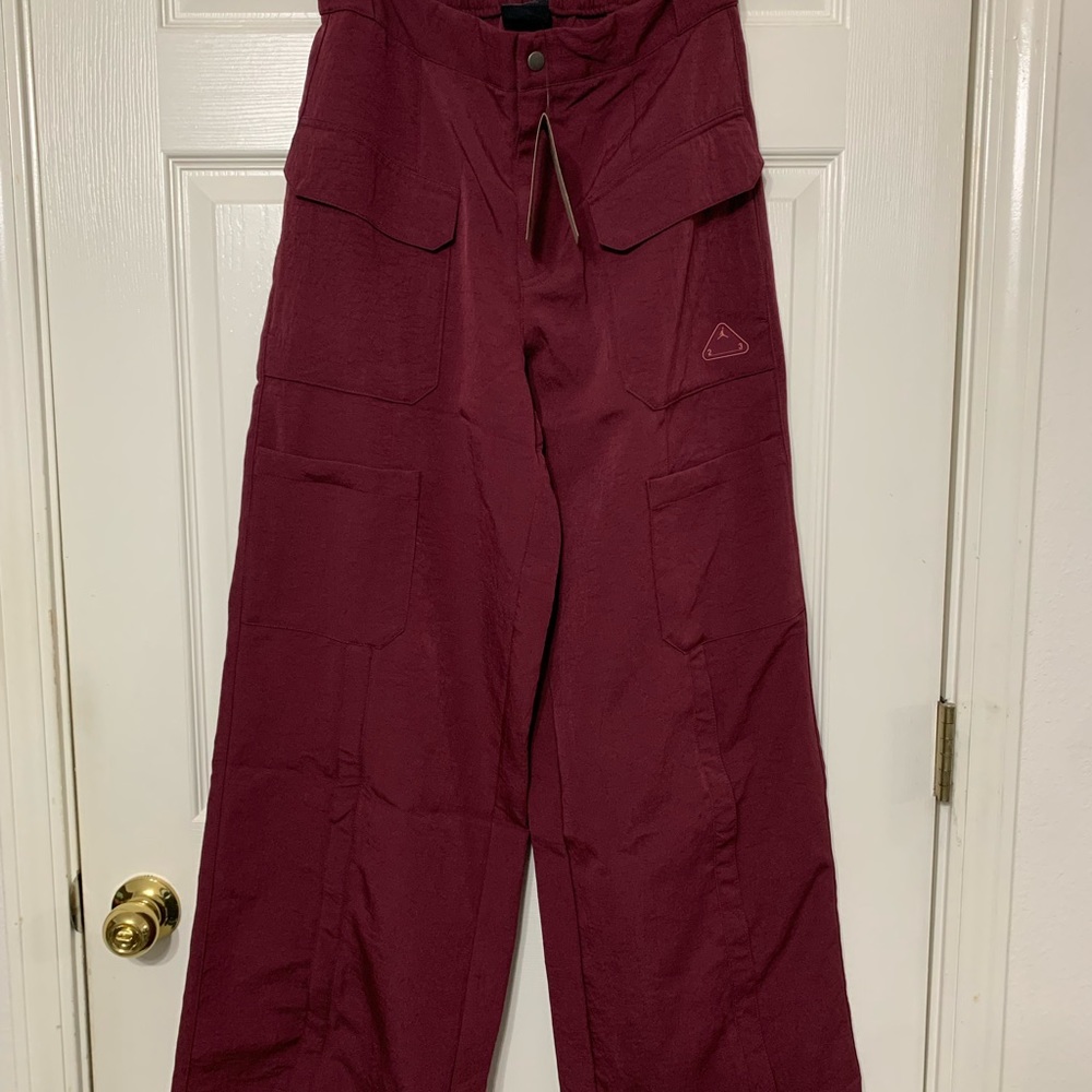 NWT Jordan Move to Zero Nike Ladies & Teen Girls Wide Leg Baggy Pants Medium - Picture 1 of 8
